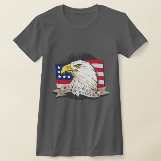 Amerikaanse patriot Eagle T-Shirt (Laagn)