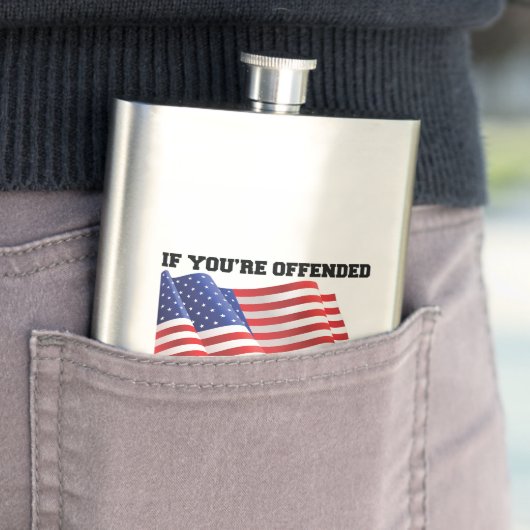 Amerikaanse patriot flacon (Voorbeeld)