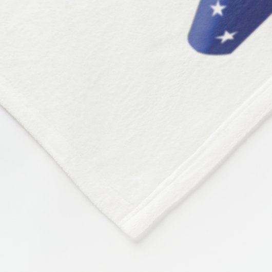 Amerikaanse patriot fleece deken (Hoek)