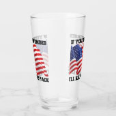 Amerikaanse patriot glas (Rechts)
