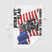 Amerikaanse patriot golfhanddoek (Insitu)