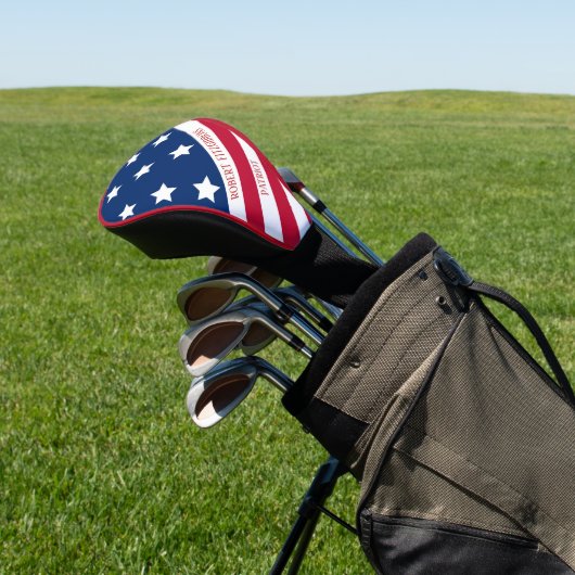 Amerikaanse patriot golfheadcover (Insitu)