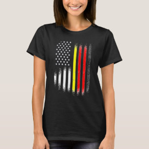 Amerikaanse patriot Grown Land USA Vlaggen St. T-shirt