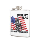 Amerikaanse patriot heupfles (Links)