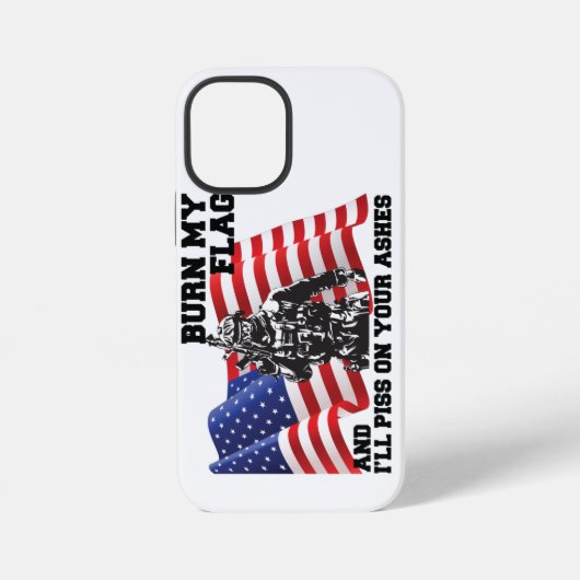 Amerikaanse patriot iPhone hoesje (Achterkant)