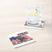 Amerikaanse patriot kartonnen onderzetters (Insitu)