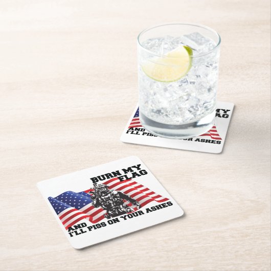 Amerikaanse patriot kartonnen onderzetters (Insitu)