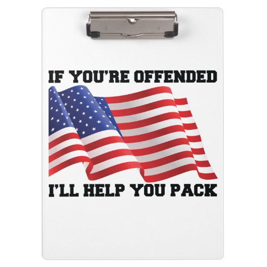 Amerikaanse patriot klembord (Voorkant)
