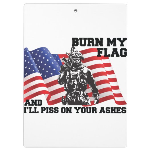 Amerikaanse patriot klembord (Achterkant)