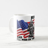 Amerikaanse patriot koffiemok (Voorkant links)