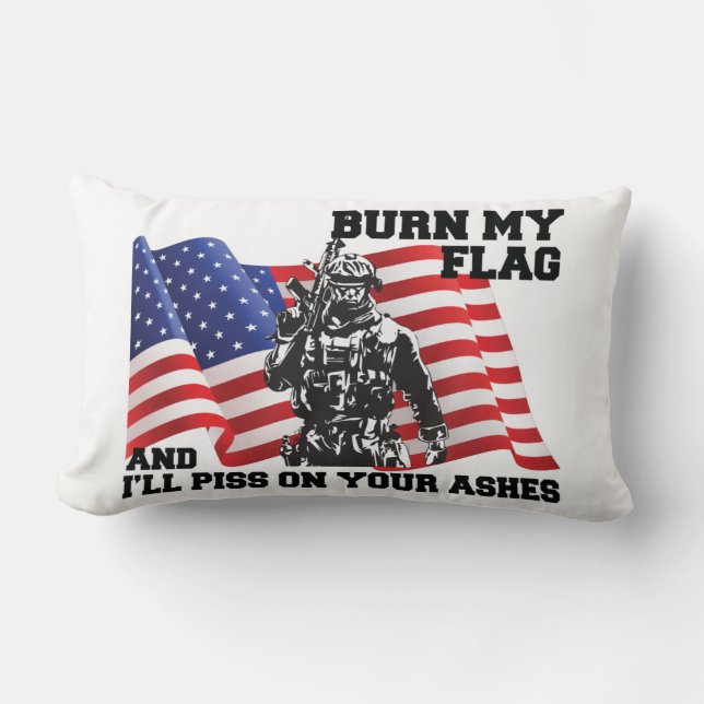 Amerikaanse patriot kussen (Voorkant)