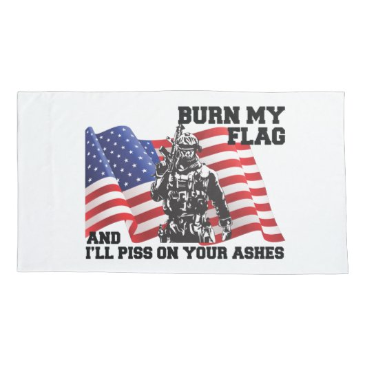 Amerikaanse patriot kussensloop (Achterkant)