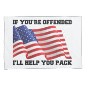 Amerikaanse patriot kussensloop (Voorkant-Rechts)