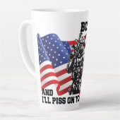 Amerikaanse patriot latte mok (Linkerhoek)