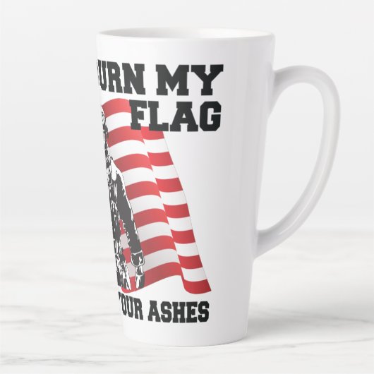 Amerikaanse patriot latte mok (Rechts)