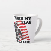 Amerikaanse patriot latte mok (Rechterhoek)