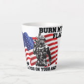 Amerikaanse patriot latte mok (Voorkant)