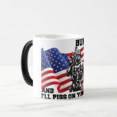 Amerikaanse patriot magische mok (Voorkant links)