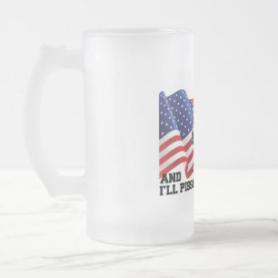 Amerikaanse patriot  matglas bierpul