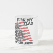 Amerikaanse Patriot Matglas Koffiemok (Voorkant rechts)
