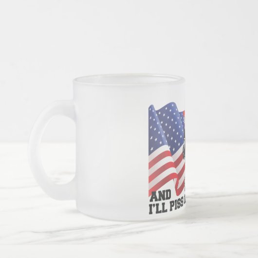 Amerikaanse Patriot Matglas Koffiemok (Links)