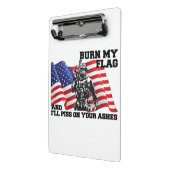 Amerikaanse patriot mini klembord (Angled2)