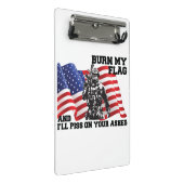Amerikaanse patriot mini klembord (Schuin)