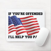 Amerikaanse patriot muismat (Met muis)