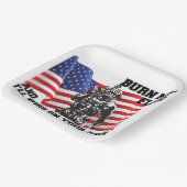 Amerikaanse Patriot Papieren Bordje (Gebogen)