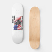 Amerikaanse patriot persoonlijk skateboard (Voorkant)