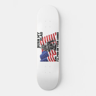 Amerikaanse patriot persoonlijk skateboard