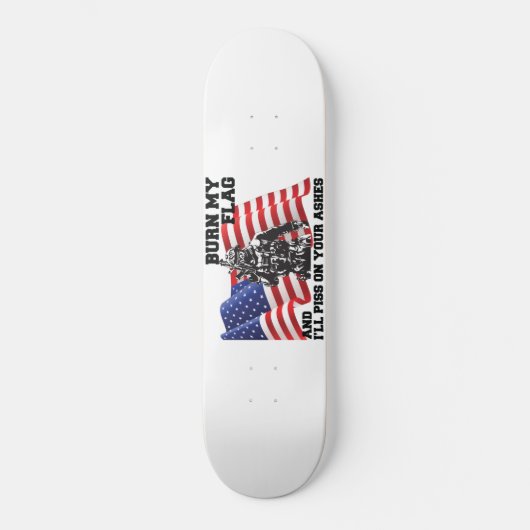 Amerikaanse patriot persoonlijk skateboard (Voorkant)