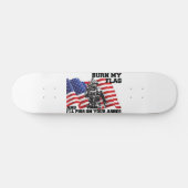 Amerikaanse patriot persoonlijk skateboard (Horizontaal)