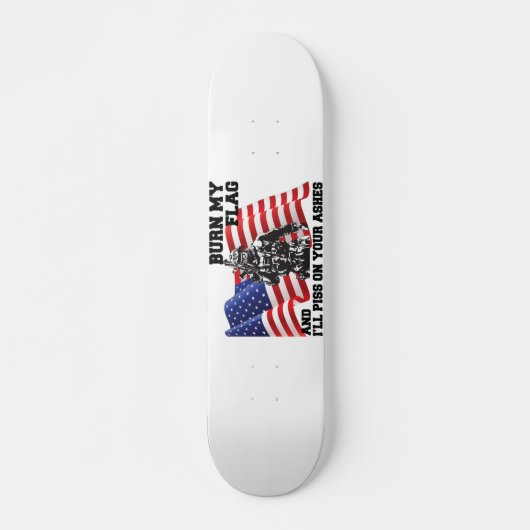Amerikaanse patriot persoonlijk skateboard (Voorkant)