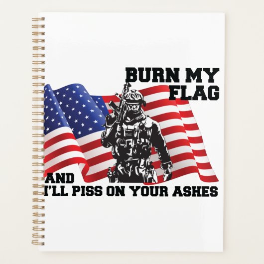 Amerikaanse Patriot  Planner (Voorkant)