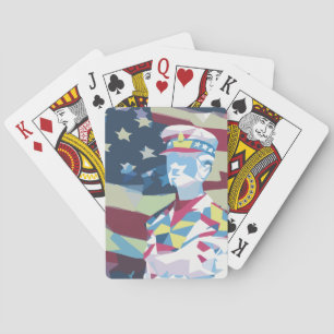 Amerikaanse patriot pokerkaarten