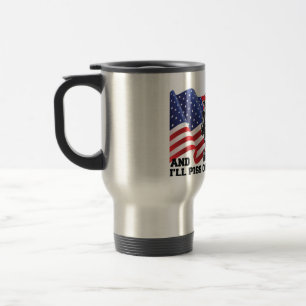 Amerikaanse patriot reisbeker