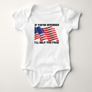 Amerikaanse patriot romper