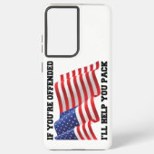 Amerikaanse patriot samsung galaxy hoesje (Achterkant)