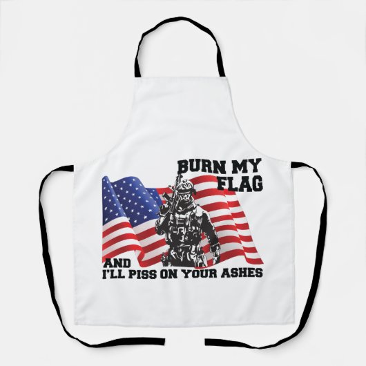 Amerikaanse patriot schort (Voorkant)