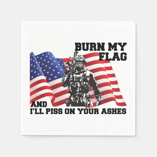Amerikaanse patriot servet (Voorkant)