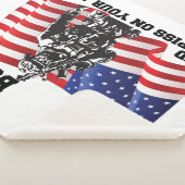 Amerikaanse patriot sherpa deken (3/4)