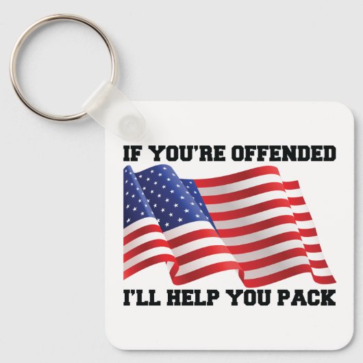 Amerikaanse patriot sleutelhanger (Voorkant)