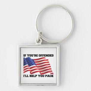 Amerikaanse patriot sleutelhanger