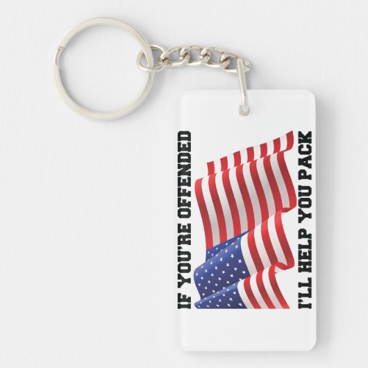 Amerikaanse patriot sleutelhanger (Voorkant)