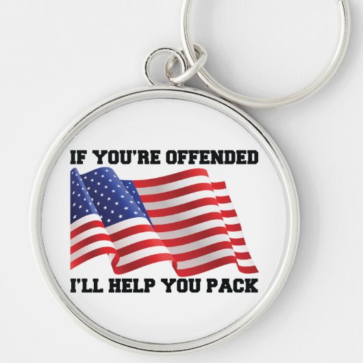 Amerikaanse patriot sleutelhanger (Voorkant)