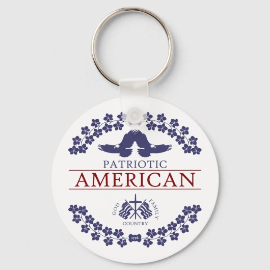 Amerikaanse PATRIOT Sleutelhanger (Voorkant)