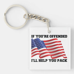 Amerikaanse patriot sleutelhanger