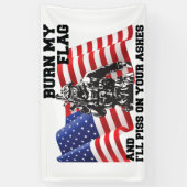 Amerikaanse patriot spandoek (Verticaal)