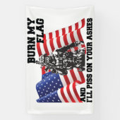 Amerikaanse patriot  spandoek (Verticaal)